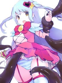 女子拔萝卜